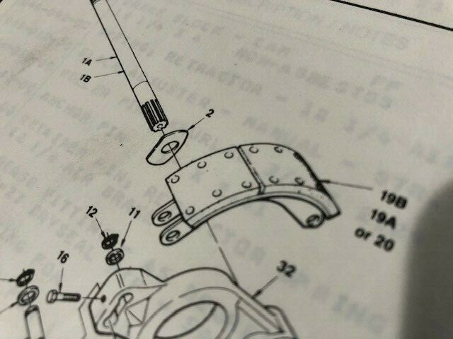10k Trailer Brake Shoes & Kit Replaces 40-164-2, 40-164-3, 40-164-1, 12.25 x 4