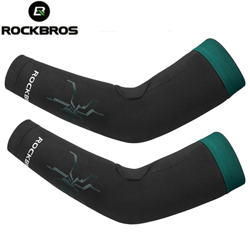 ROCKBROS Winter Cycling Arm Sleeves Warmer Road Gravel Mountain Bike Cover 1Pair