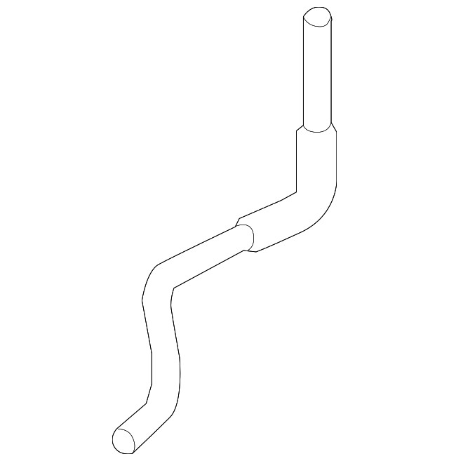 Genuine Nissan Frontier Xterra Pathfinder Power Steering Return Hose