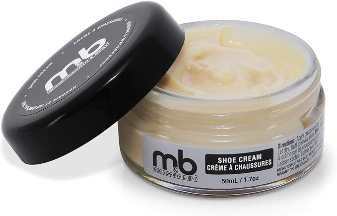 Moneysworth Best Boot & Shoe Cream Polish - 1.7 oz 50 ml (All Colors )