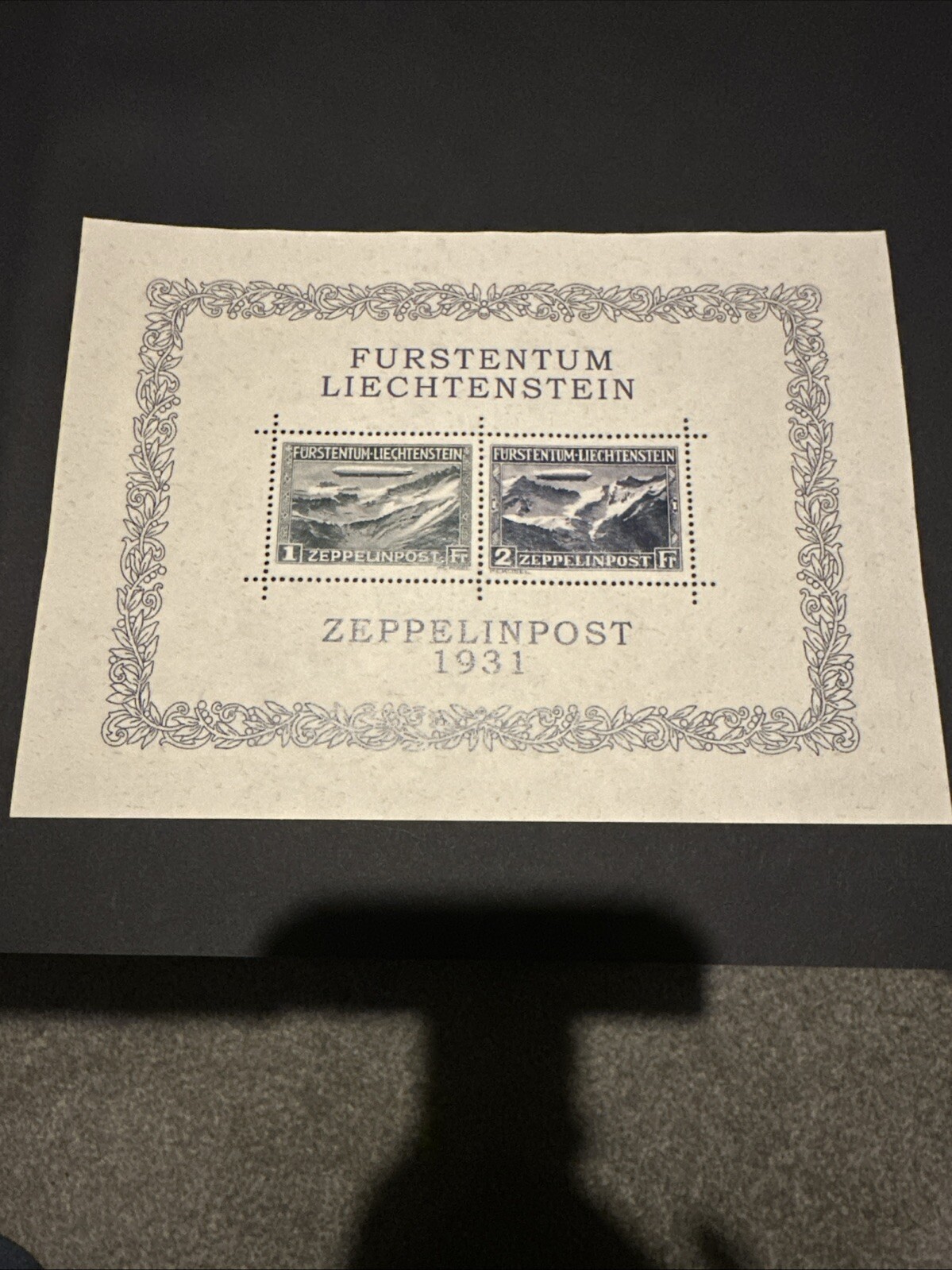 Mint never hinged fantasy sheet