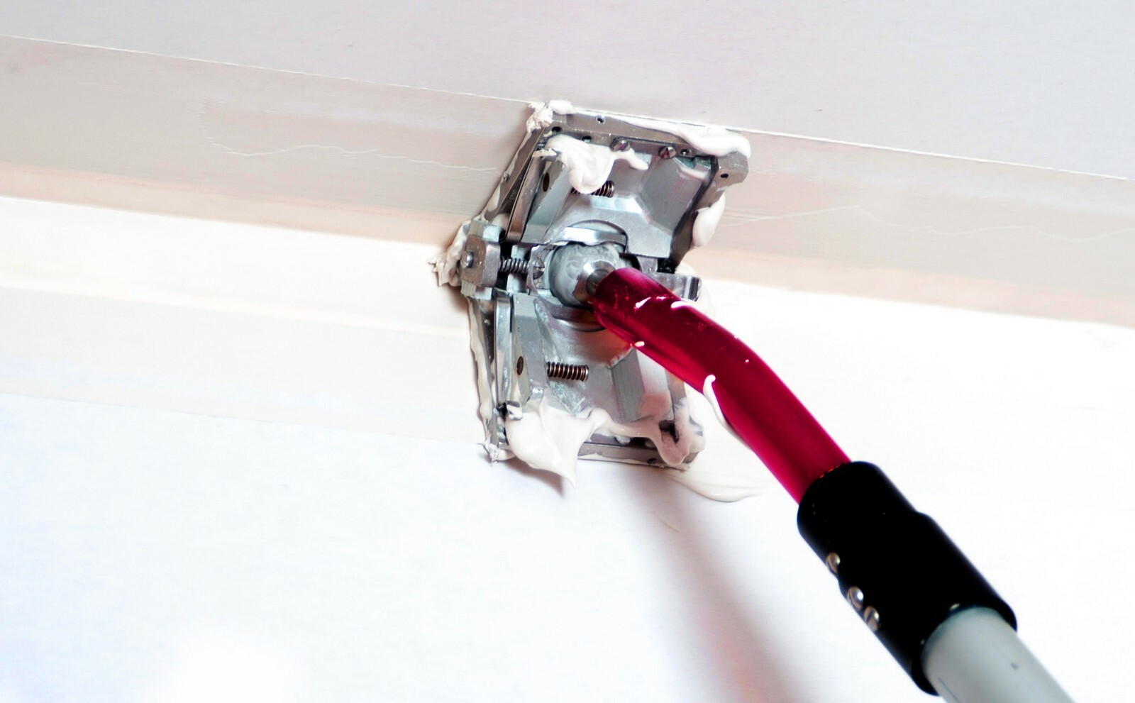 LEVEL5 Drywall Tools - 4" Corner Finisher (Angle Head) + 54" Handle | 4-535