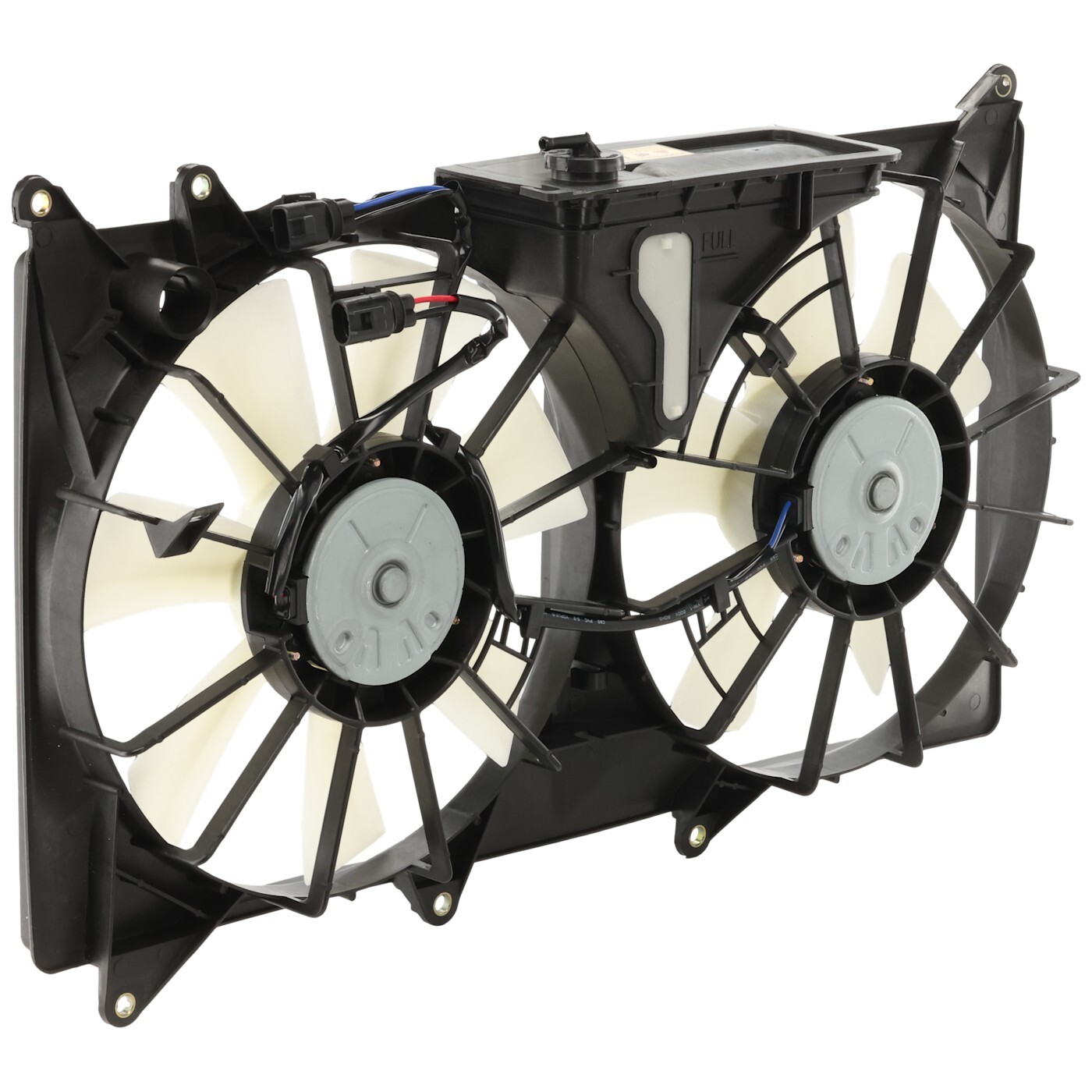 Radiator Cooling Fan For 2001-2005 Lexus IS300 Dual with Coolant Reservoir
