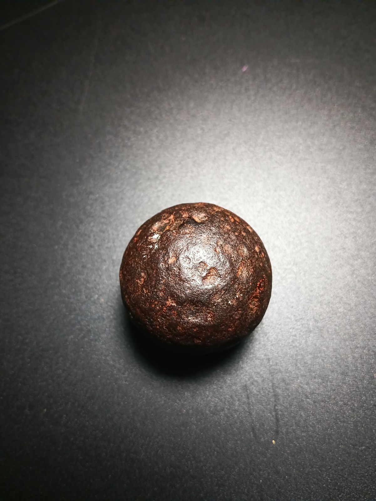 Original Civil War Artillery Cannonball Iron Relic Militaria