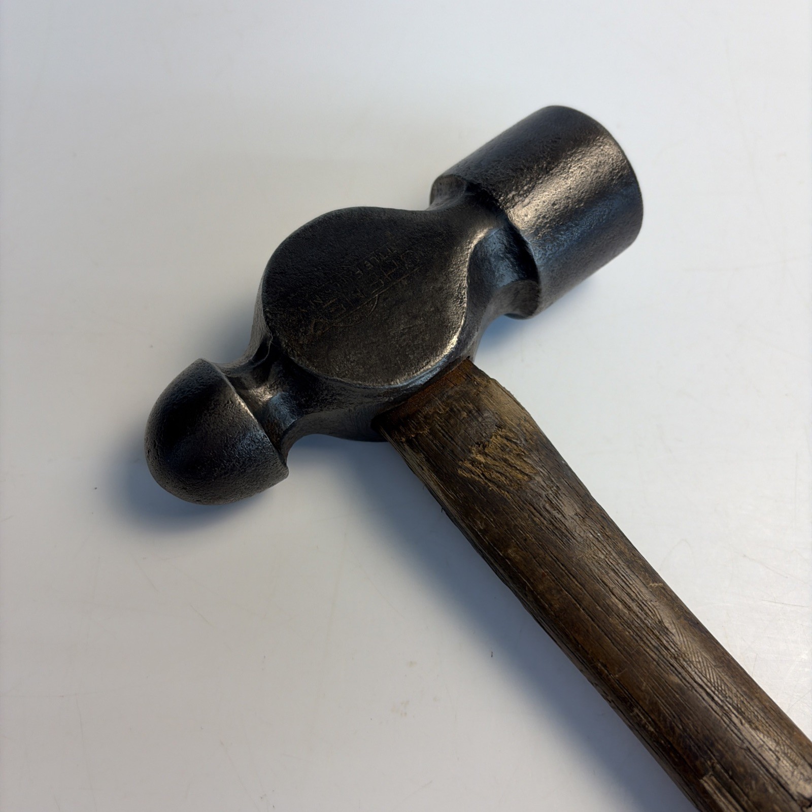 Vintage Cheney Ball Peen Hammer 1 lb 10 oz Made in USA