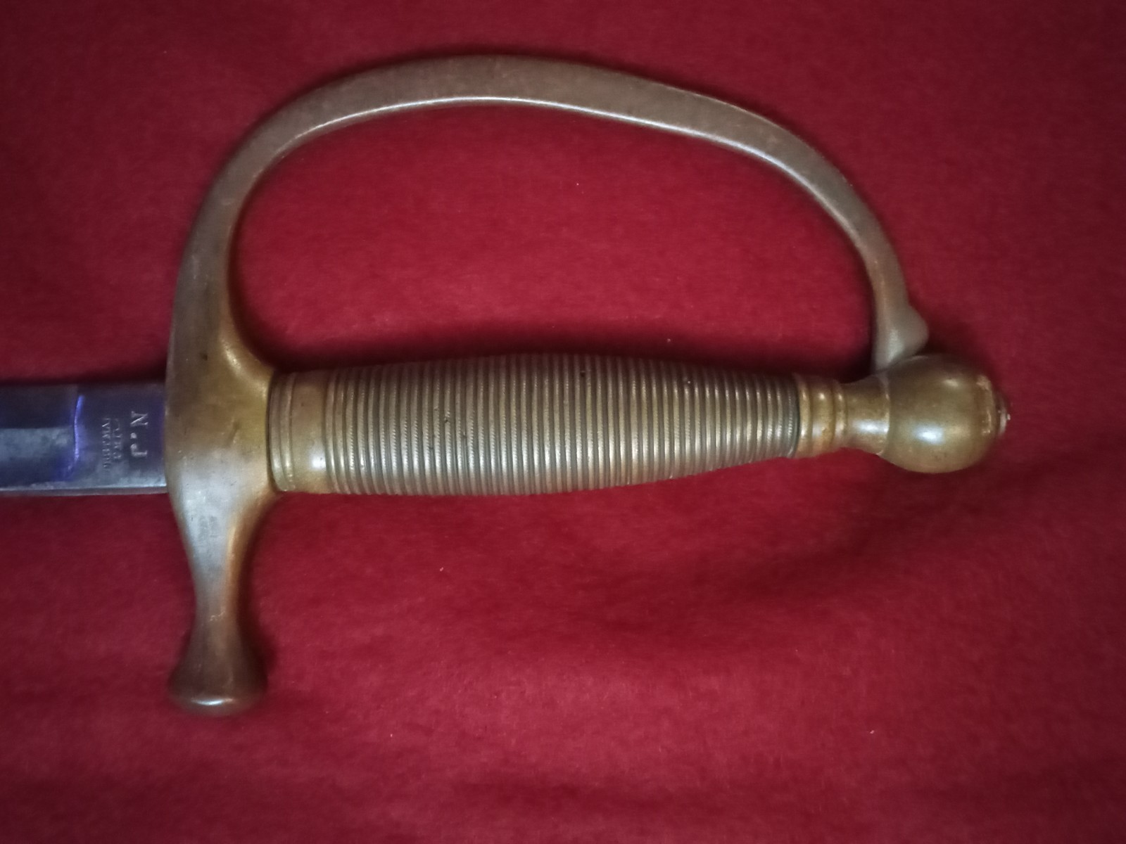 ORIGINAL HORSTMANN CIVIL WAR MUSICIAN NCO SWORD WITH SCABBARD EMERSON BLADE