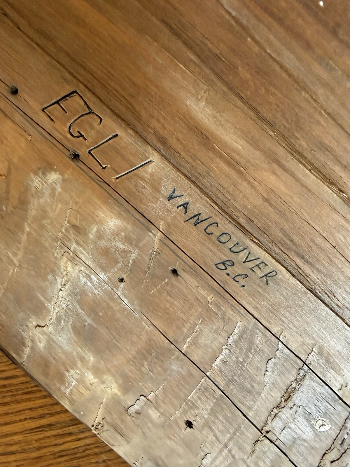 Northwest Coast OLD Large Carved Cedar Panel