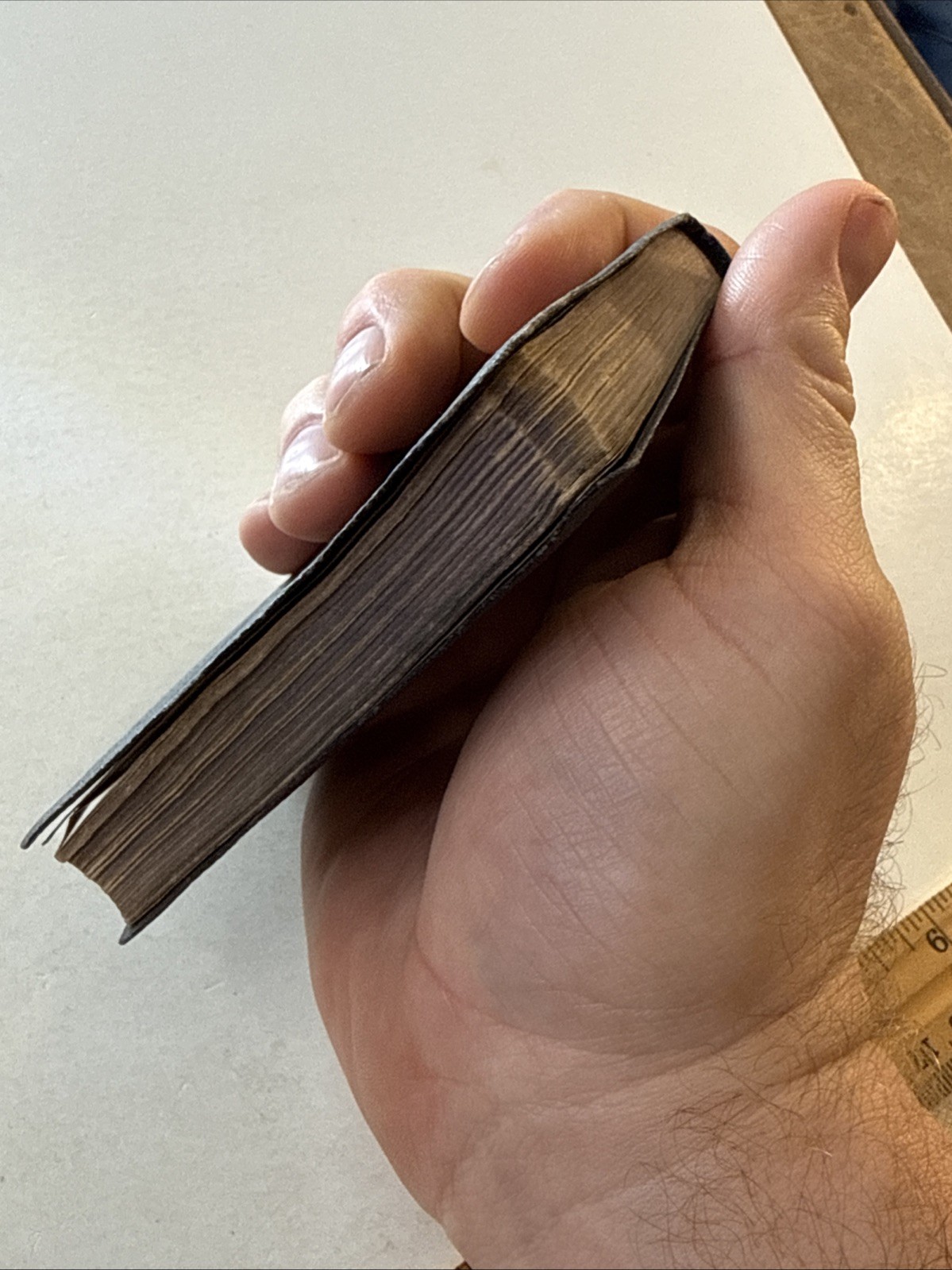 1918 WWI New Testament Pocket Holy Bible Army Camp Dodge Iowa IA Soldier Army SD