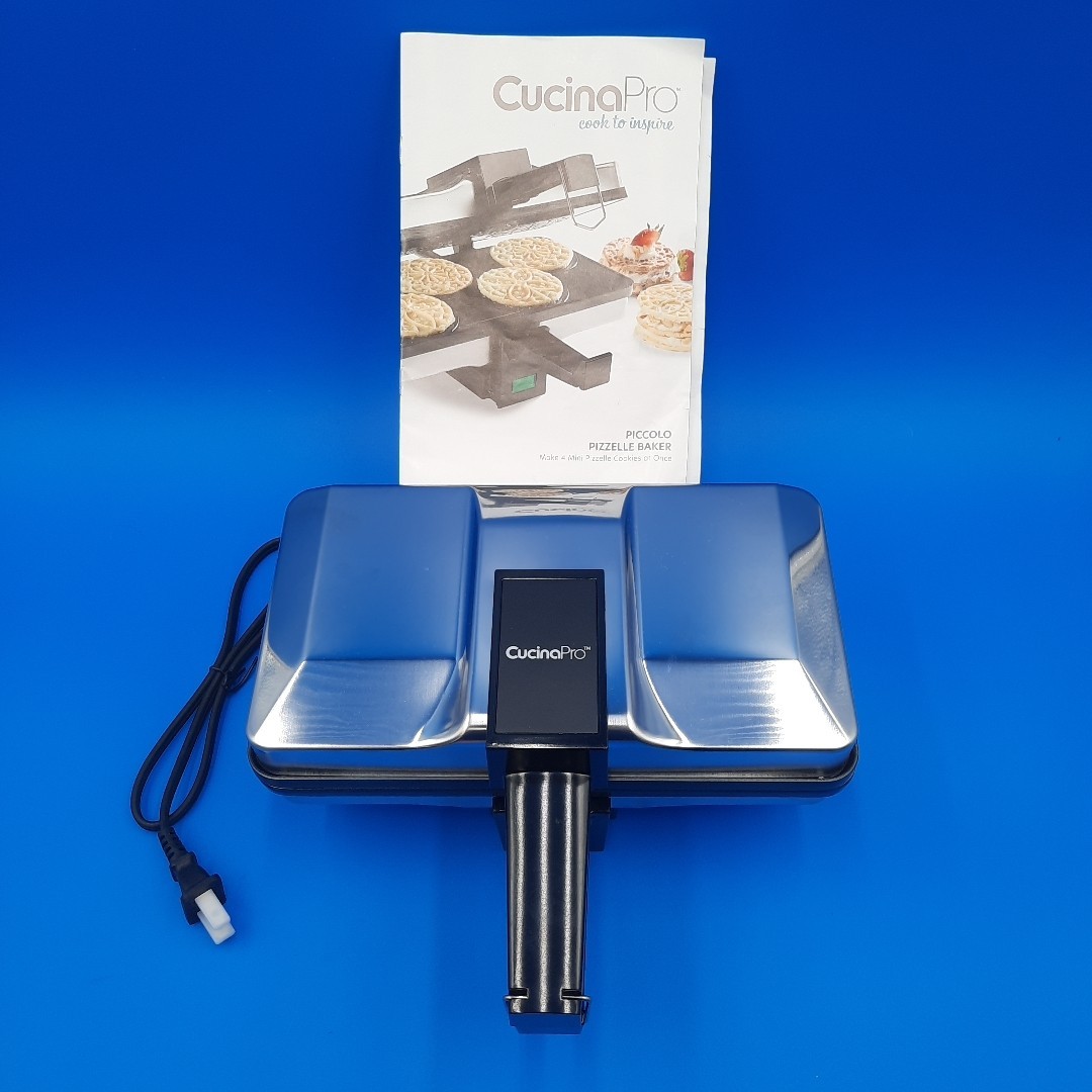 CucinaPro Piccolo Pizzelle Cookie Maker 3 1/4" Mini  220-03 New No Box Non Stick