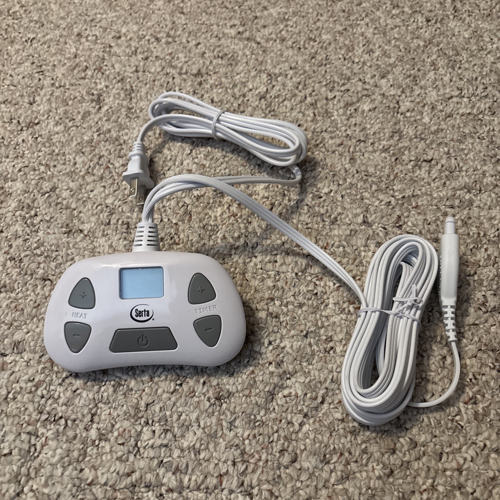 Serta PFI-DTC-TB2 Electric Blanket Controller 3 Prong Remote powers on