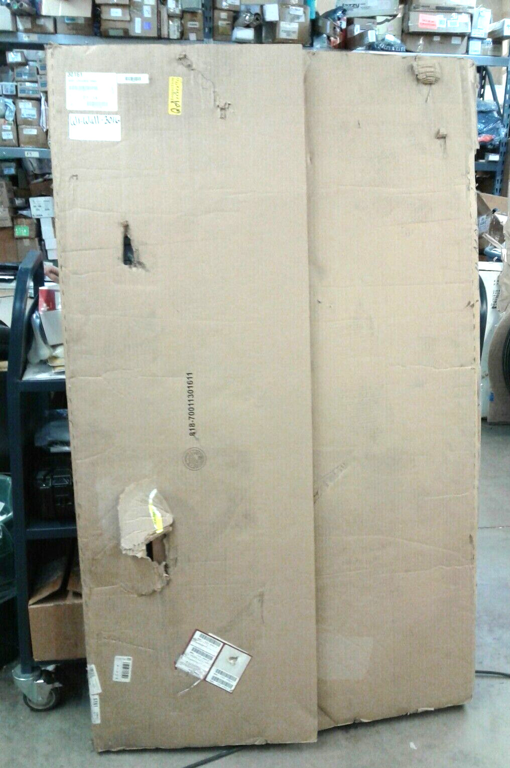 Akro-Mils 30161 36"x 61" Steel Louvered Panel Gray Wall Mount 1000 Lb Capacity