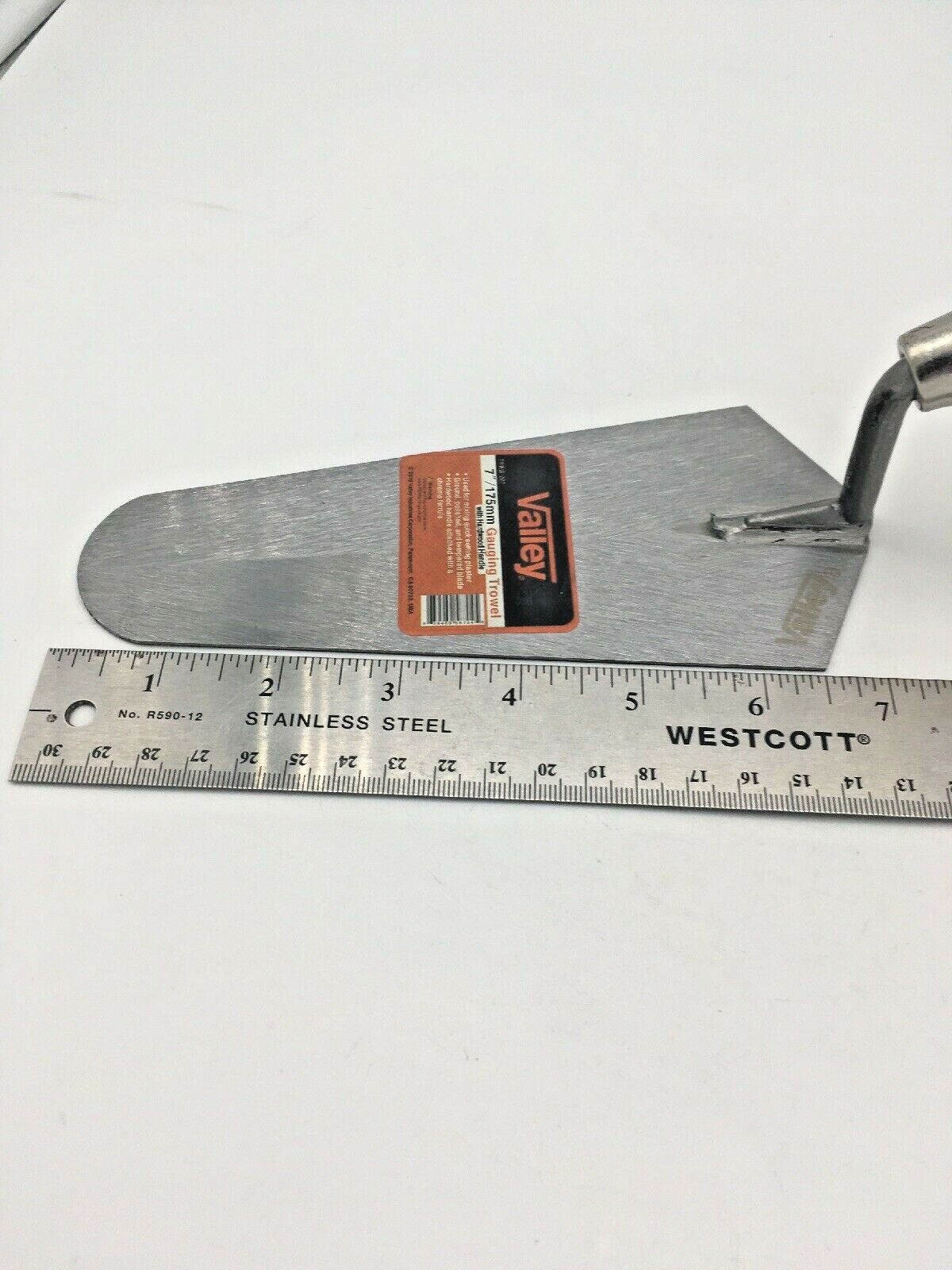 7” Gauging Trowel Hardwood Handle