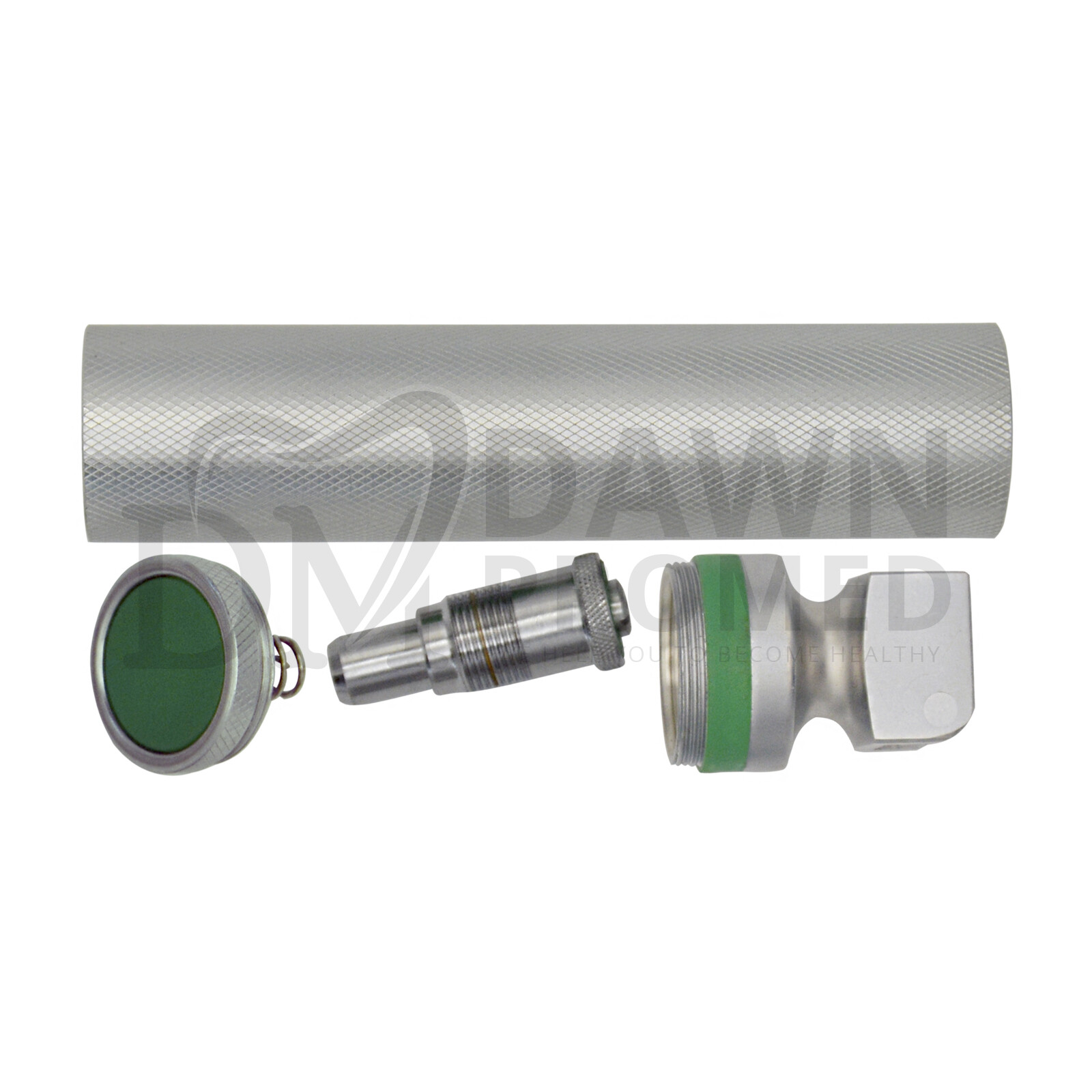 5 Pcs Macintosh Laryngoscope 4 Fiber Optic Blade & 1 Handle W/FREE Case German G