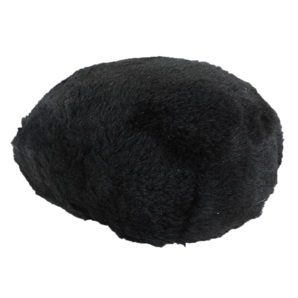 Deluxe Jumbo BLACK Playboy Bunny Rabbit Tail Costume Accessory