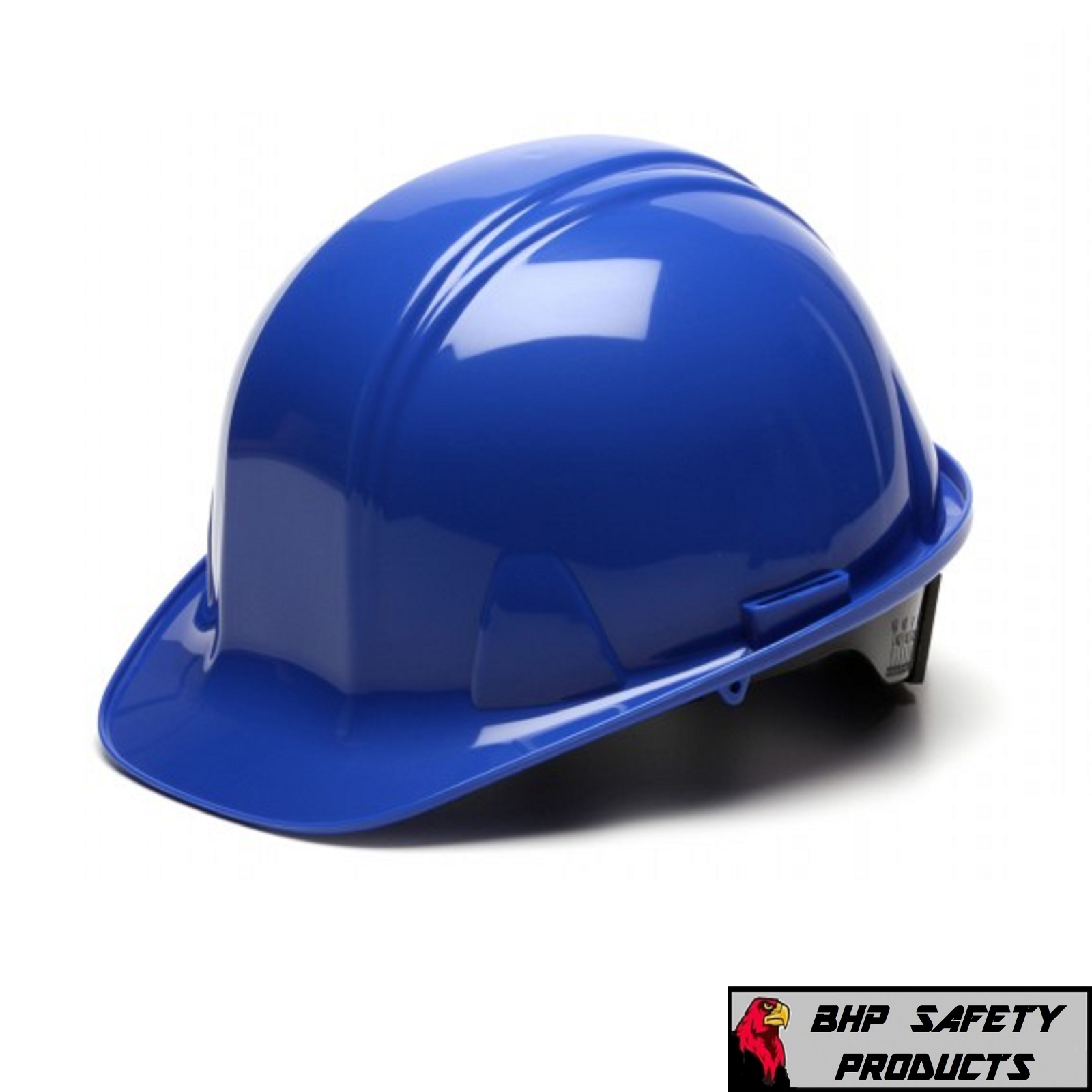 PYRAMEX CAP STYLE SAFETY HARD HAT 4-POINT RATCHET SUSPENSION CONSTRUCTION WORK