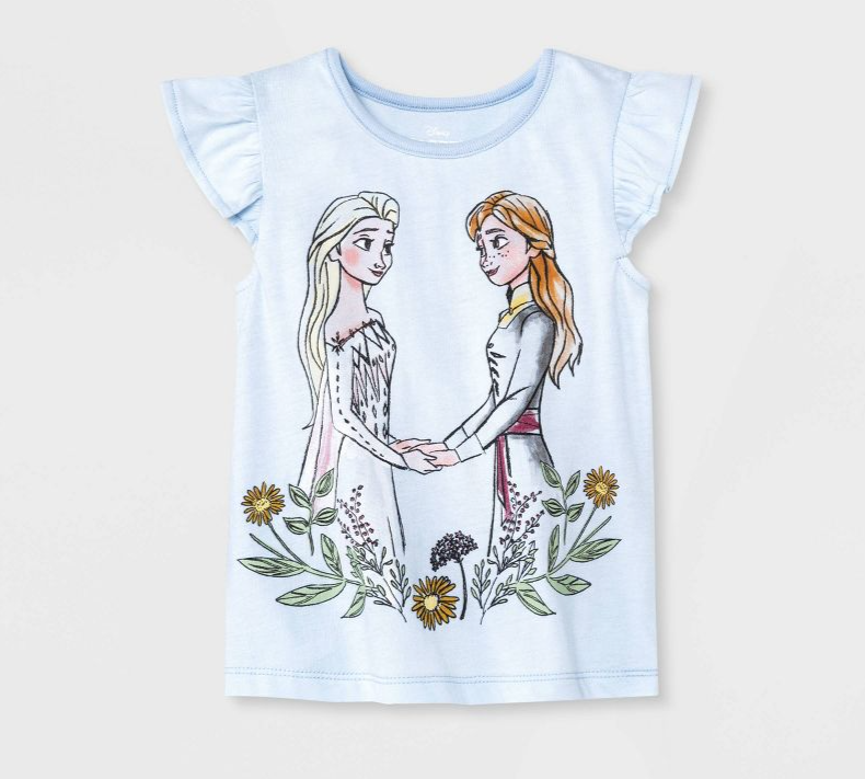 Disney Frozen Toddler Top and Bottom Set Size 3T Princess A4002