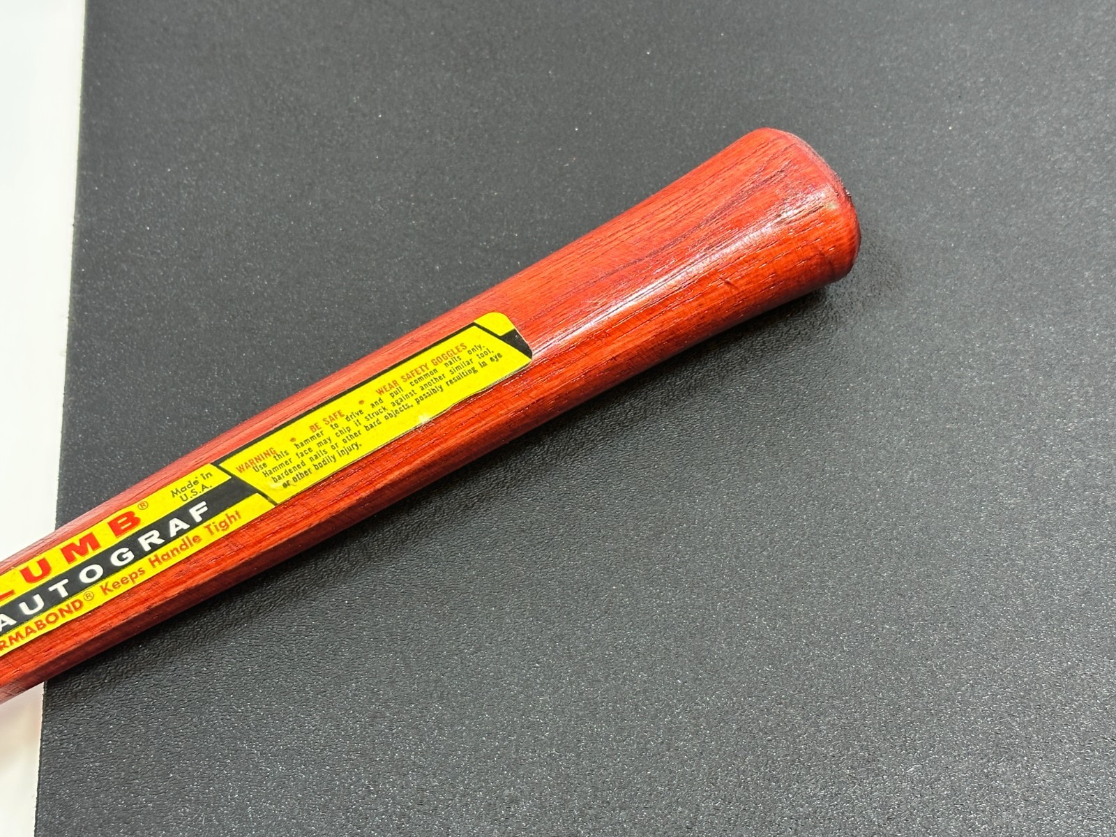 Plumb Tools USA 16oz Autograf Permabond Claw Hammer (NEW Old Stock NOS)