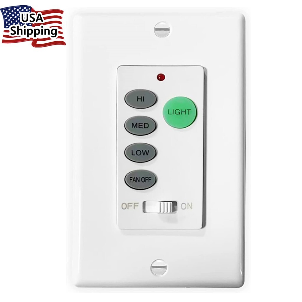 Ceiling Fan Wall Remote Control for Hampton Bay Harbor Breeze Hunter UC9050T