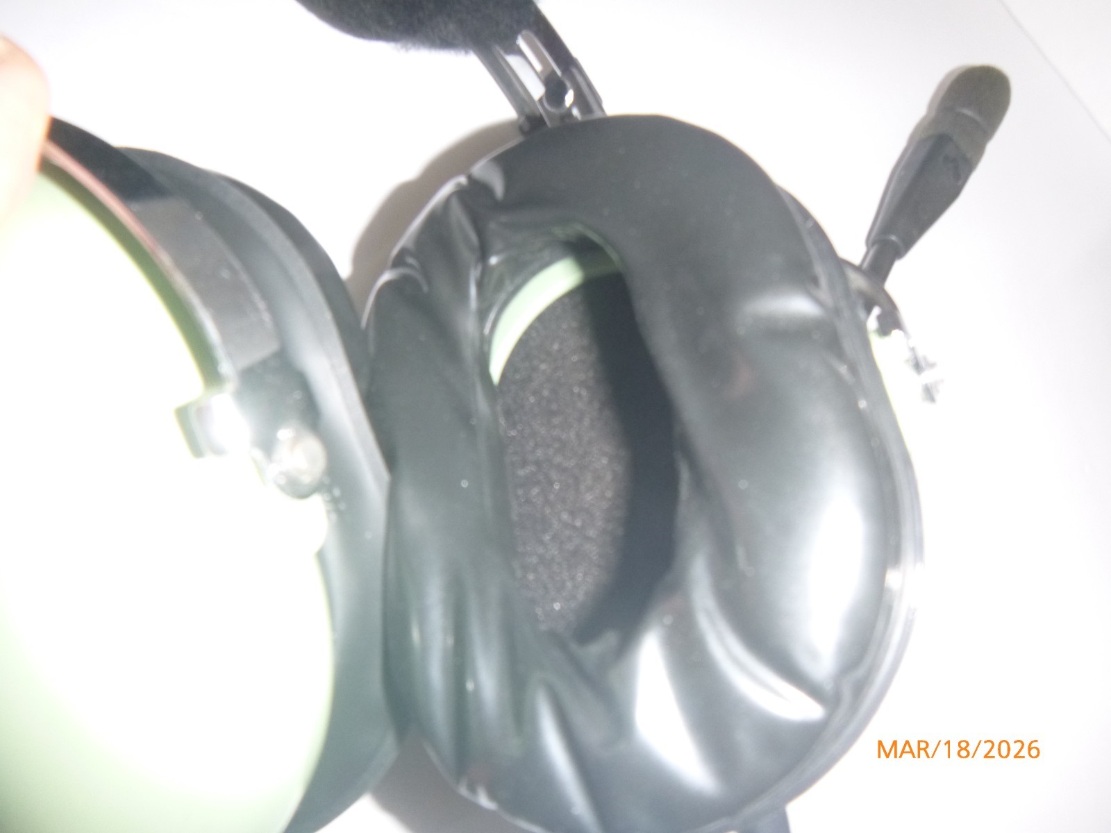 David Clark H10-13.4 Aviation Headset - GA Dual Plugs - Wool Head Cushion