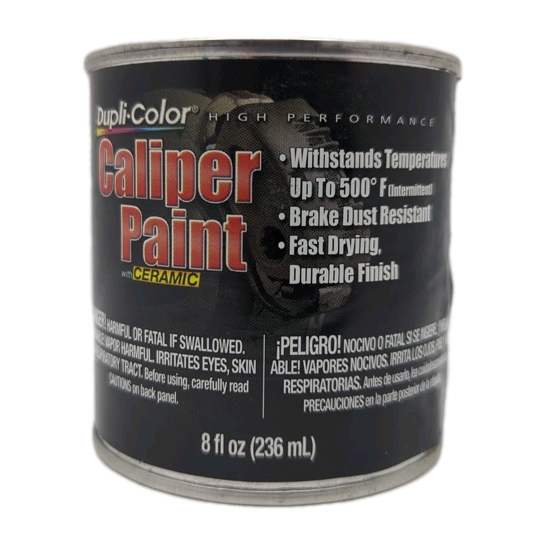 Dupli-Color Caliper Cleaner 11oz & Red Caliper Paint 2 Pack Bundle