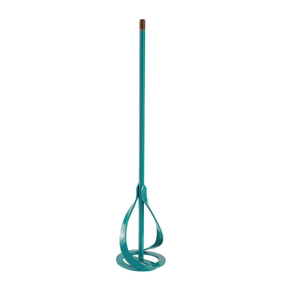 COLLOMIX FM60S PK 2 Mixing Paddle,Stiff Type,Teal 55NJ36