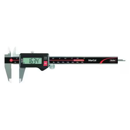 Mahr 4103013 Digital Caliper, 0.01Mm Res., Spc Output