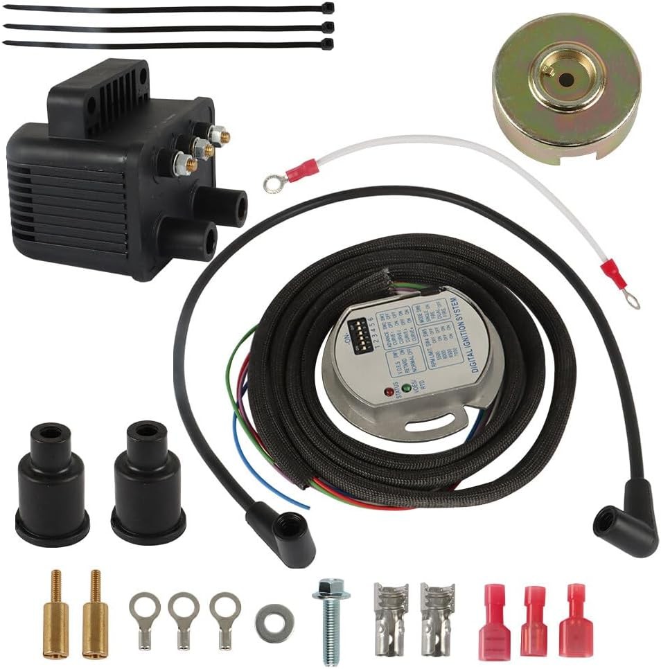 NEW 53-660 Ultima Single Fire Programmable Ignition Kit For Big Twin Evo 53-644