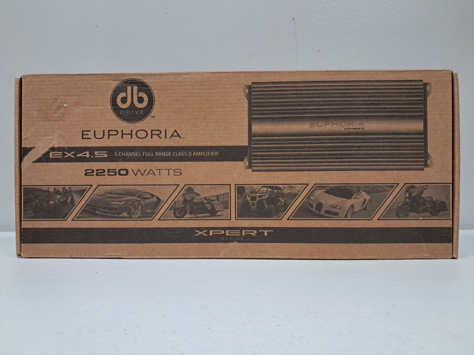“DB Drive EX4.5 5-Channel Class D Amplifier — Used, Tested & Working”