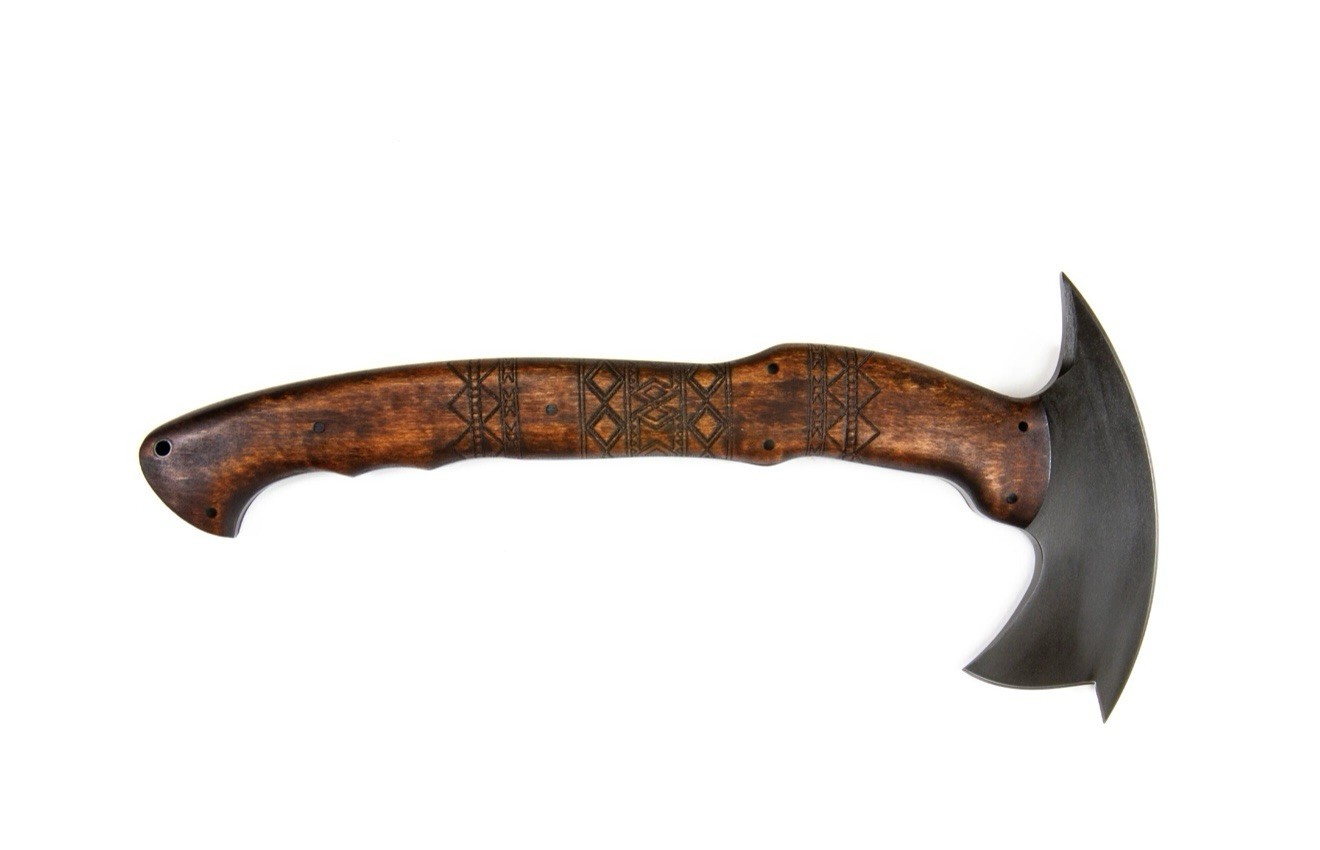 Set of 2 CUSTOM HANDMADE 15" REPLICA WINKLER RnD Tomahawk HUNTING/THROWING AXE