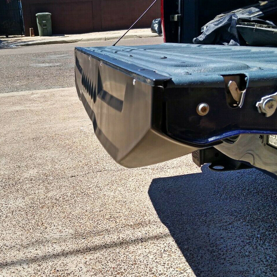 Black Rear Tailgate Spoiler Cover For Dodge Ram 1500 2500 3500 Truck 2009-2021