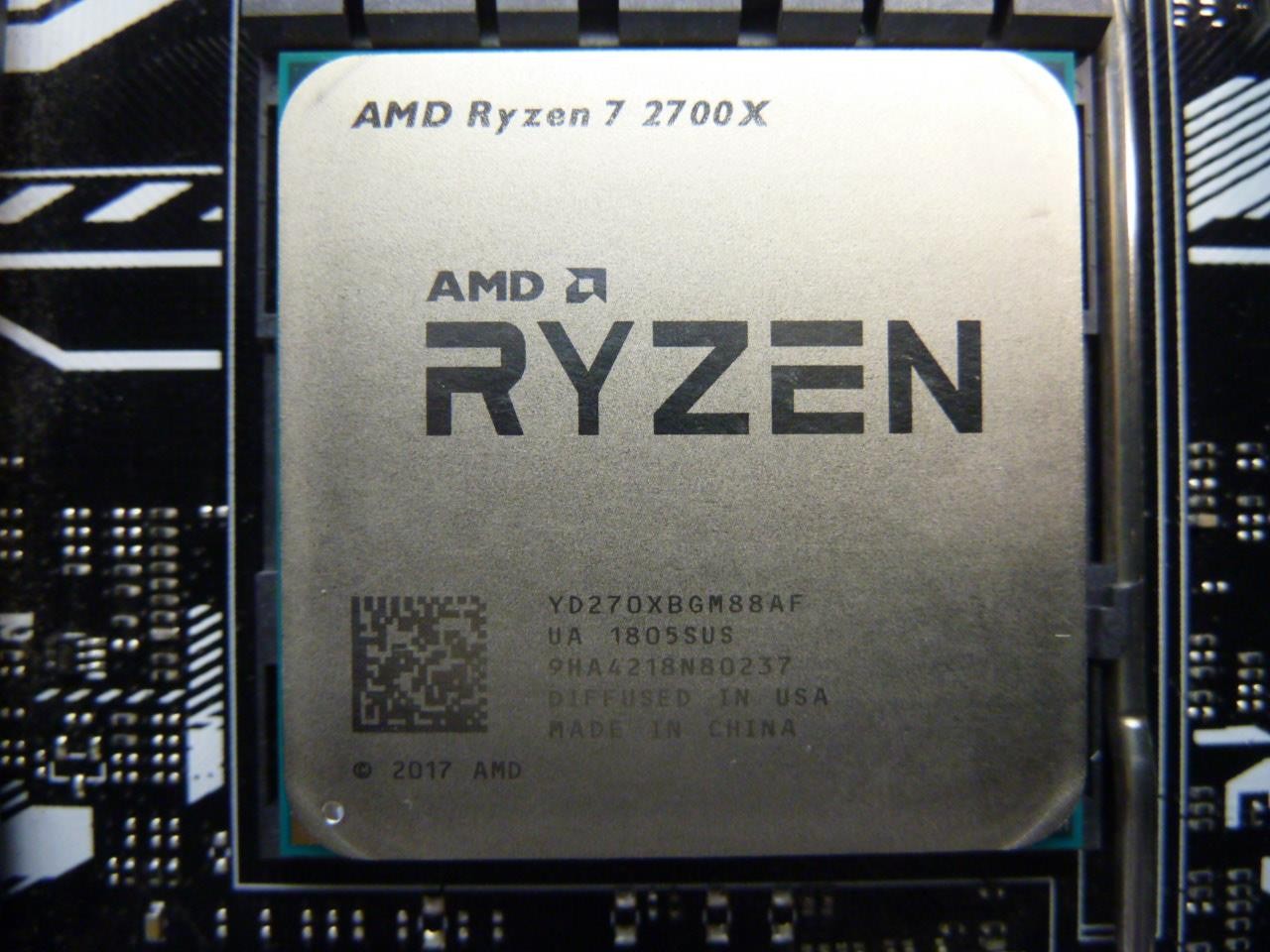 ASUS Prime X370-Pro AM4 ATX Motherboard DDR4 w/ CPU AMD Ryzen 7 2700X I/O Shield