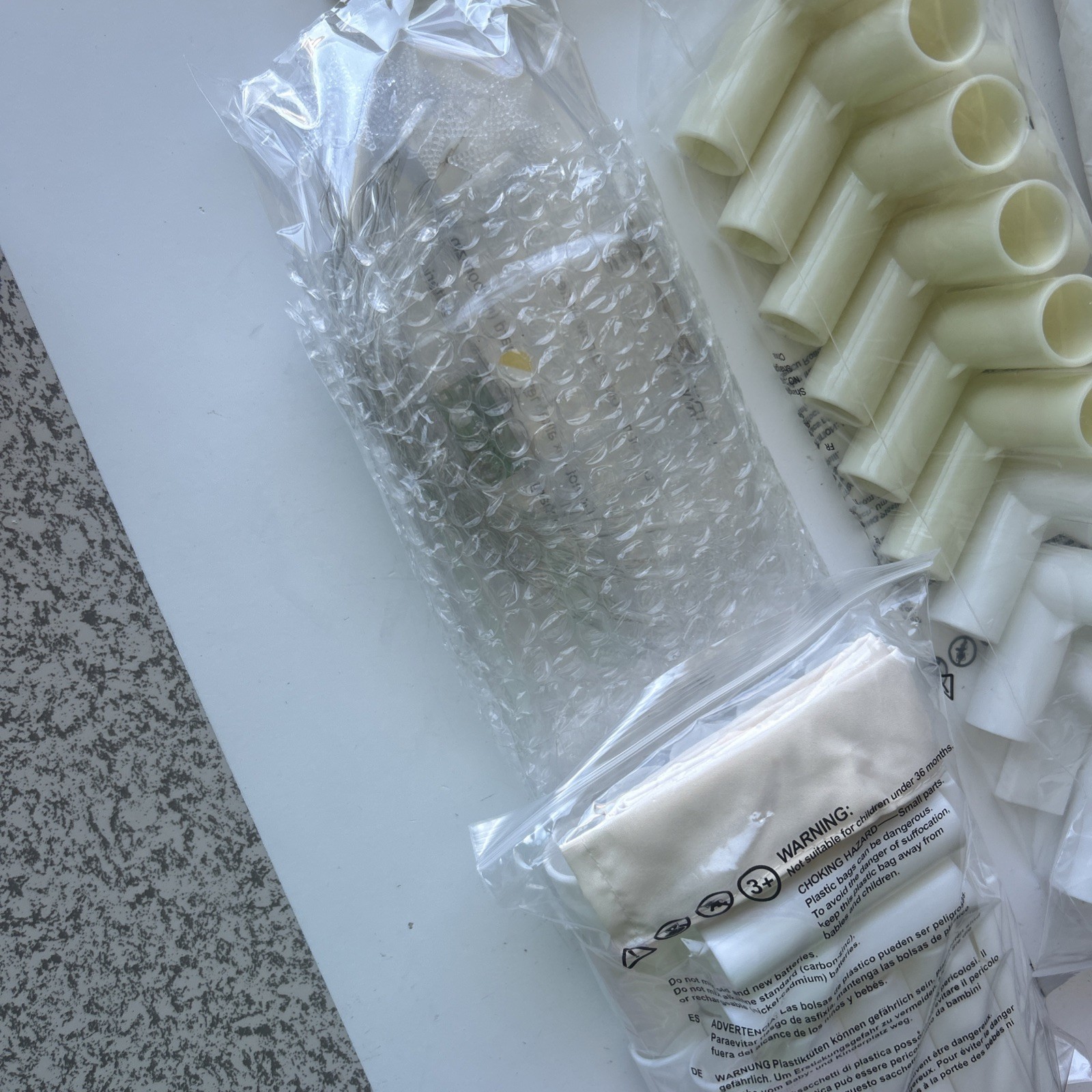 Tiny Land Kids Tent with Mat and Star Lights, Indoor Playhouse for Toddlers