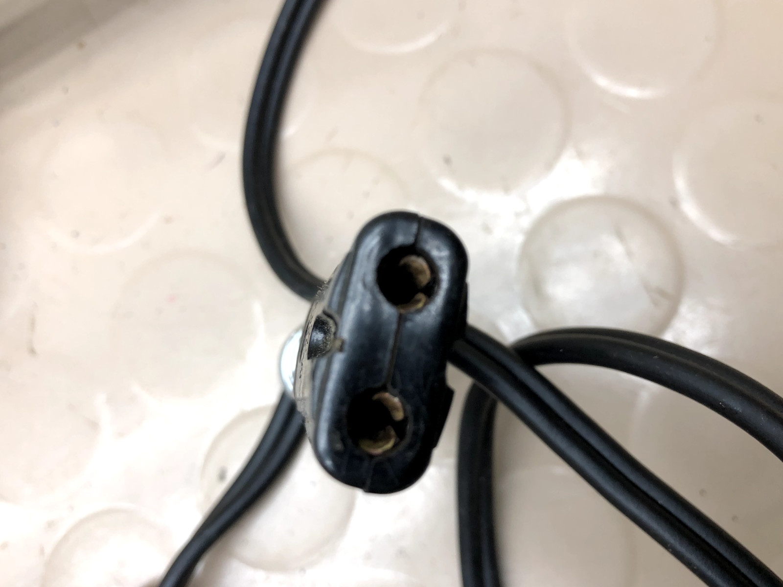 Vintage Electric Heating Plate with Handle & Removable Cord