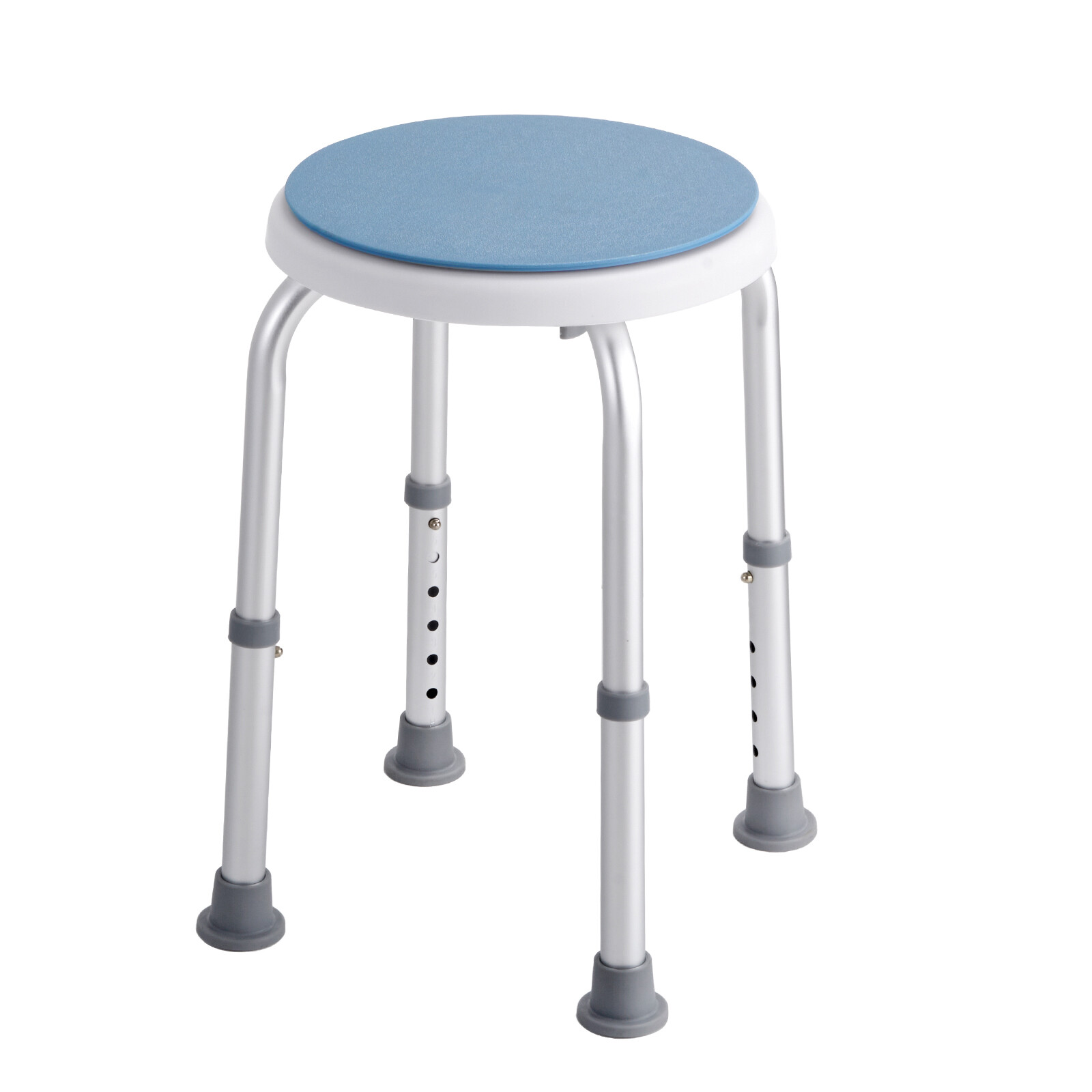 VEVOR Rotating Shower Chair Bath Seat Stool Adjustable Height