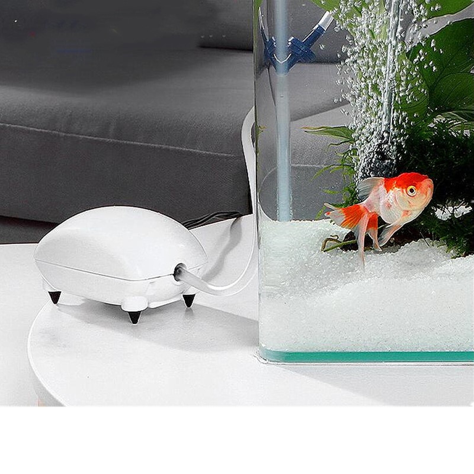 300GPH Silent Air Pump for Aquarium Fish Tank Oxygen Aerator single outlet