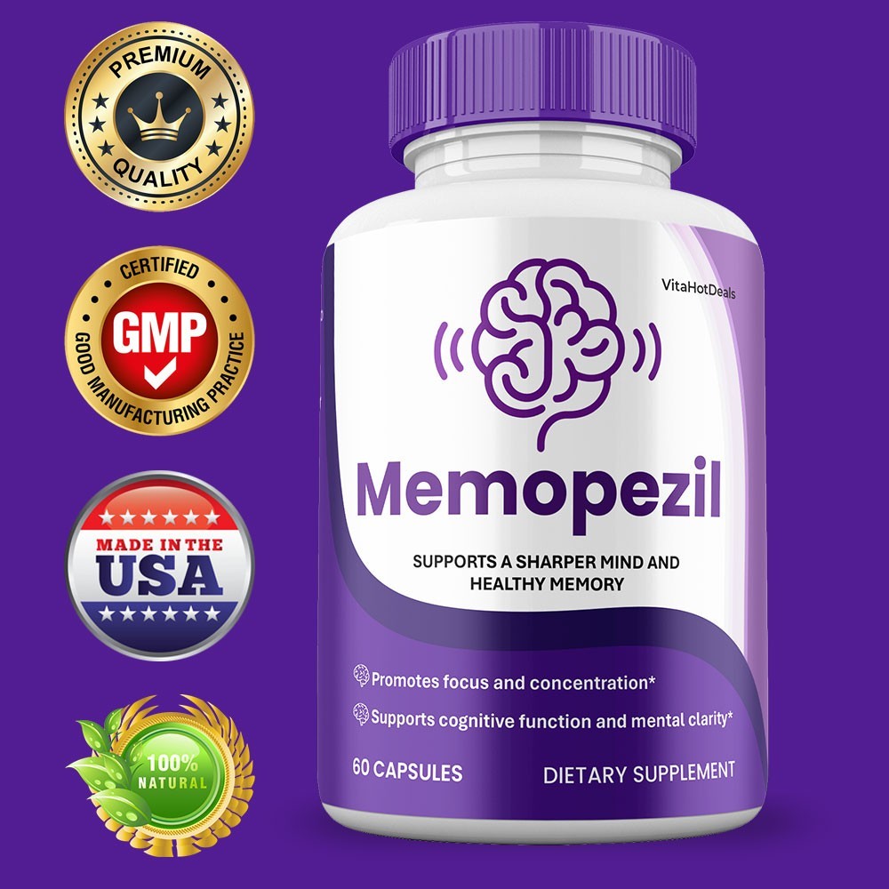 Memopezil Capsules, Max Strength, Memo Pezil for Clarity and Health (10 Pack)
