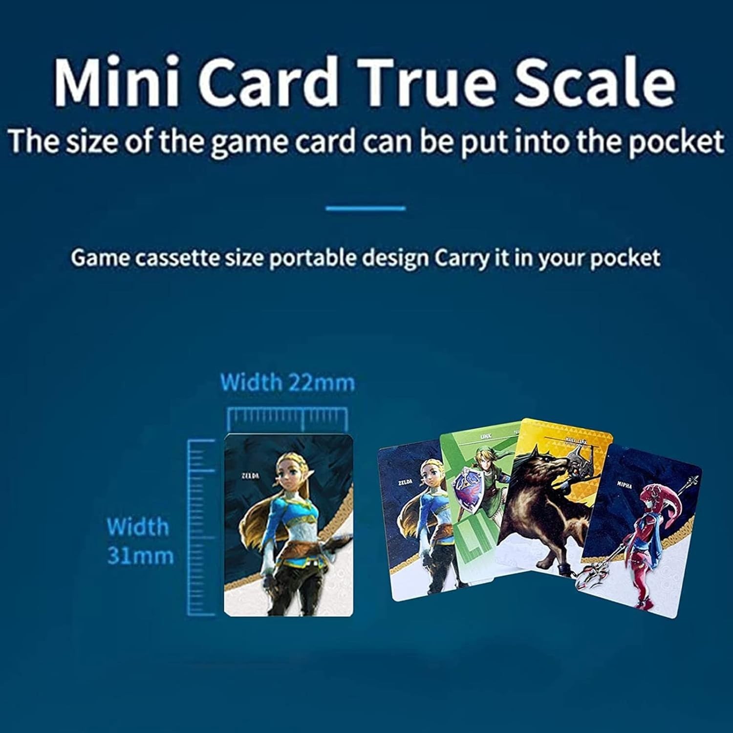 38pcs/set BOTW TOTK Zelda Tears of the Kingdom Mini NFC Cards for Switch 2 Wii U