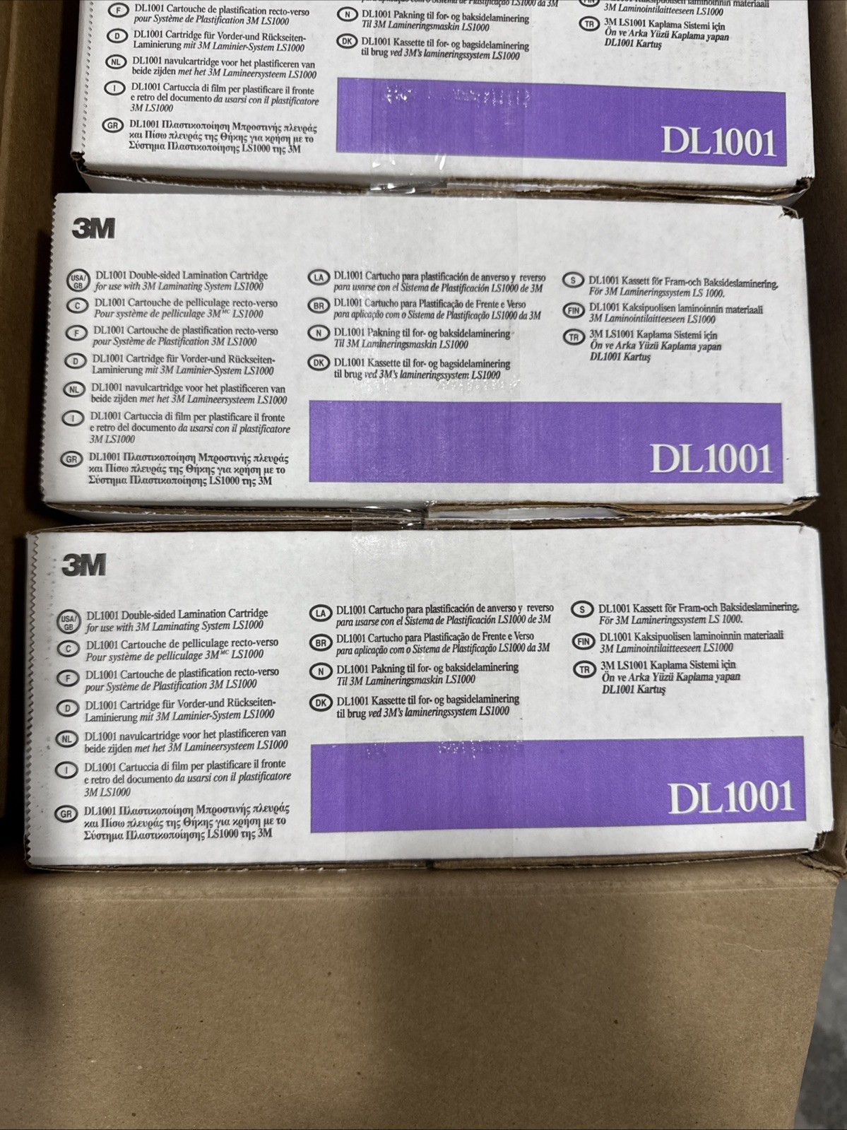 3M Scotch LS1000 Laminating System w/ 5 DL1001 Refill Cartridges, Heat-Free