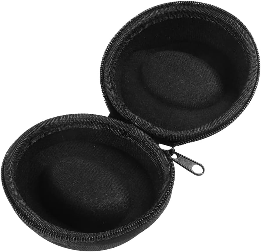 Pack of 2 Zipper Travel Watch Cases Single Watch Storage Boxes for Wristwatches