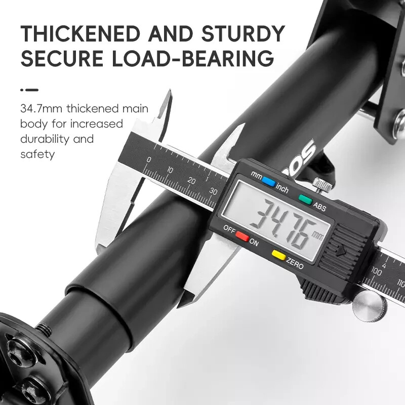 ROCKBROS Bicycle Wall Hanger Retractable Parking Stand Carbon Steel Storage Rack