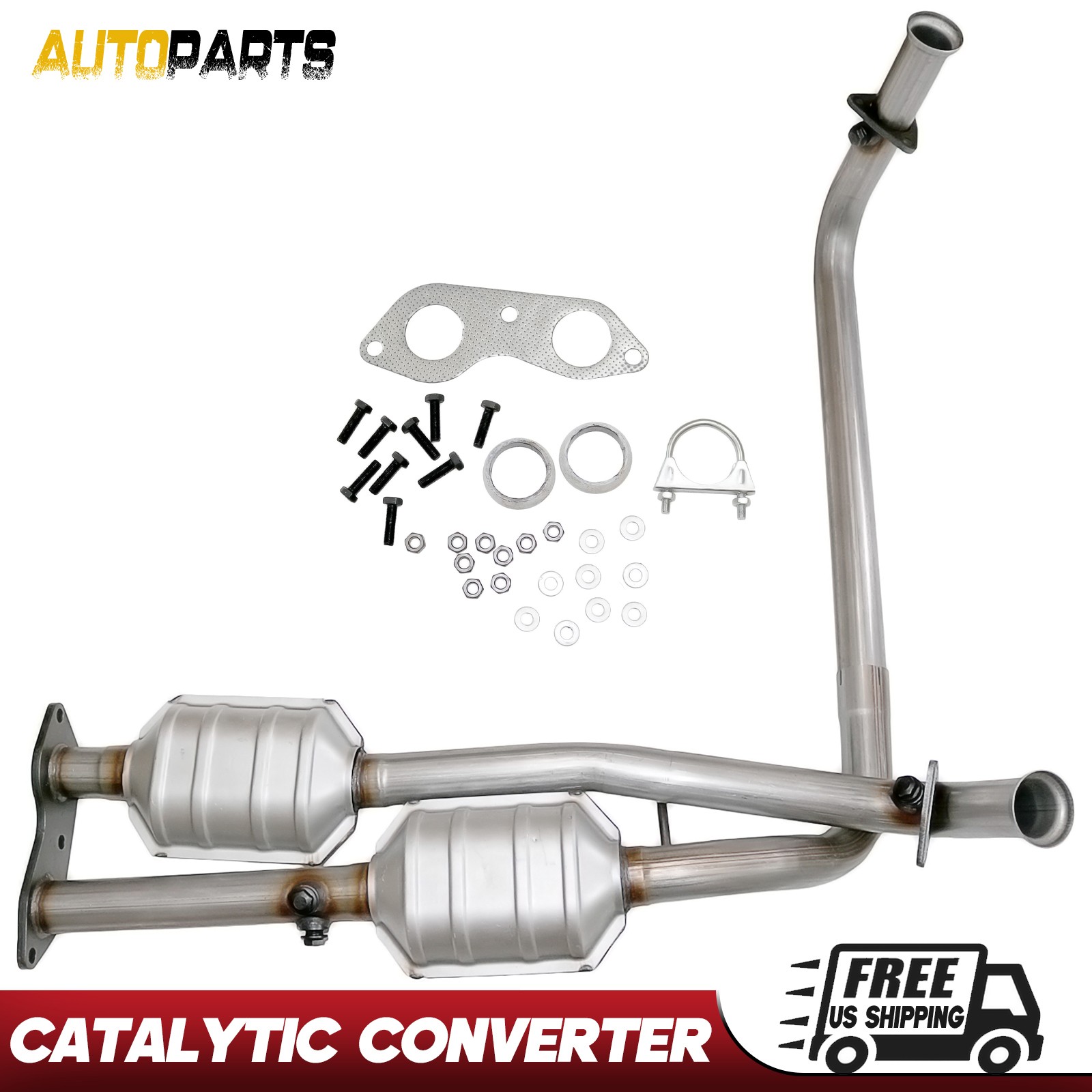 Catalytic Converter for Chevry C1500 C2500 K1500 K2500 Tahoe 1996-1999 V8 5.7L