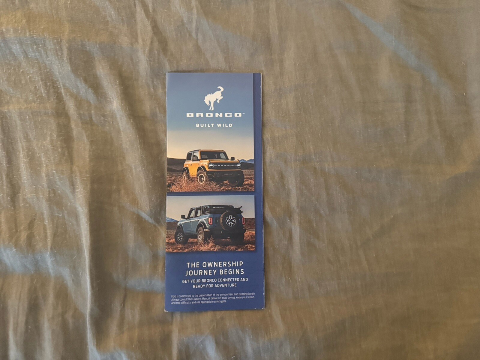 Ford Bronco Sales Materials Including Brochures