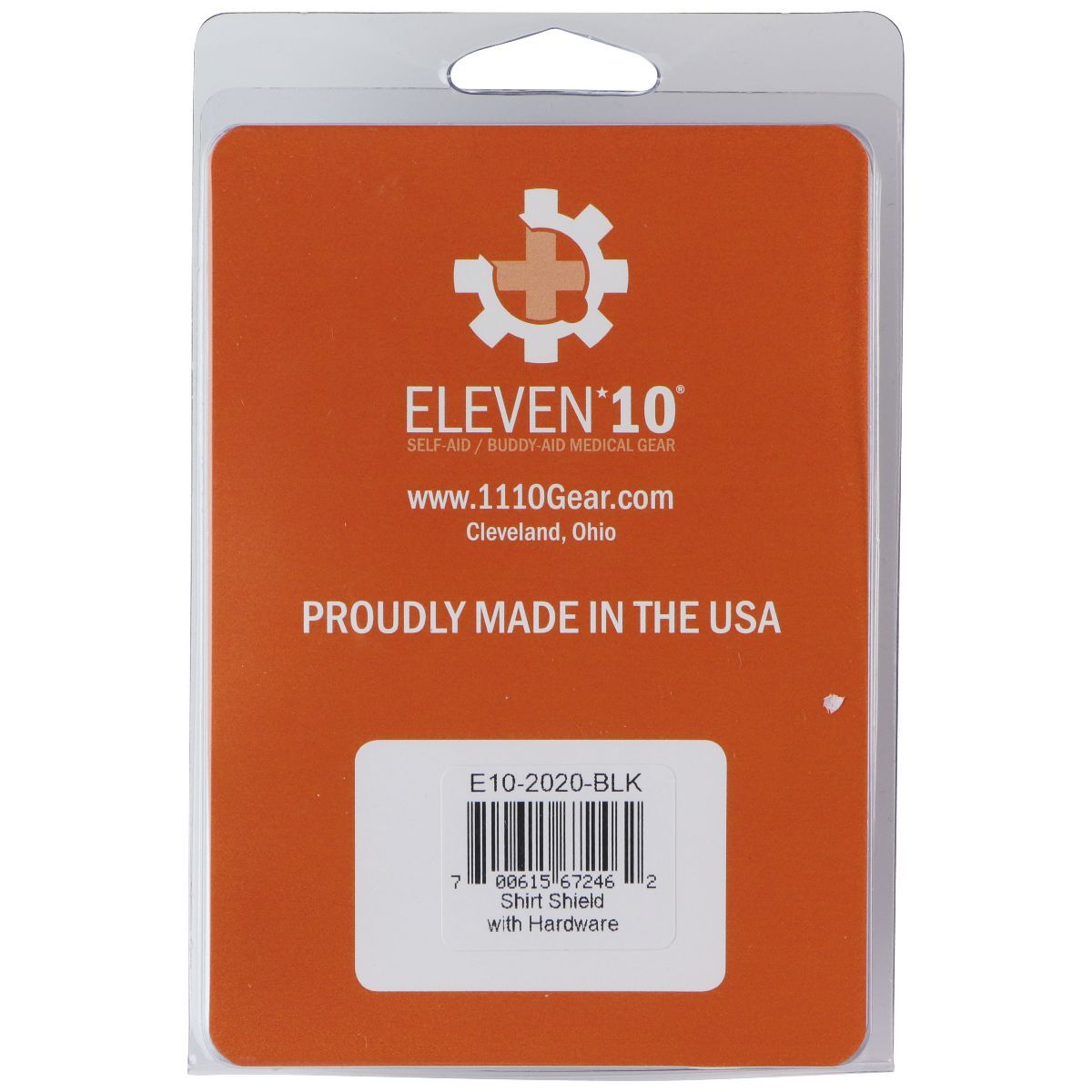 Eleven10 Rigid TQ Case Shirt Shield - Black (E10-2020-BLK)