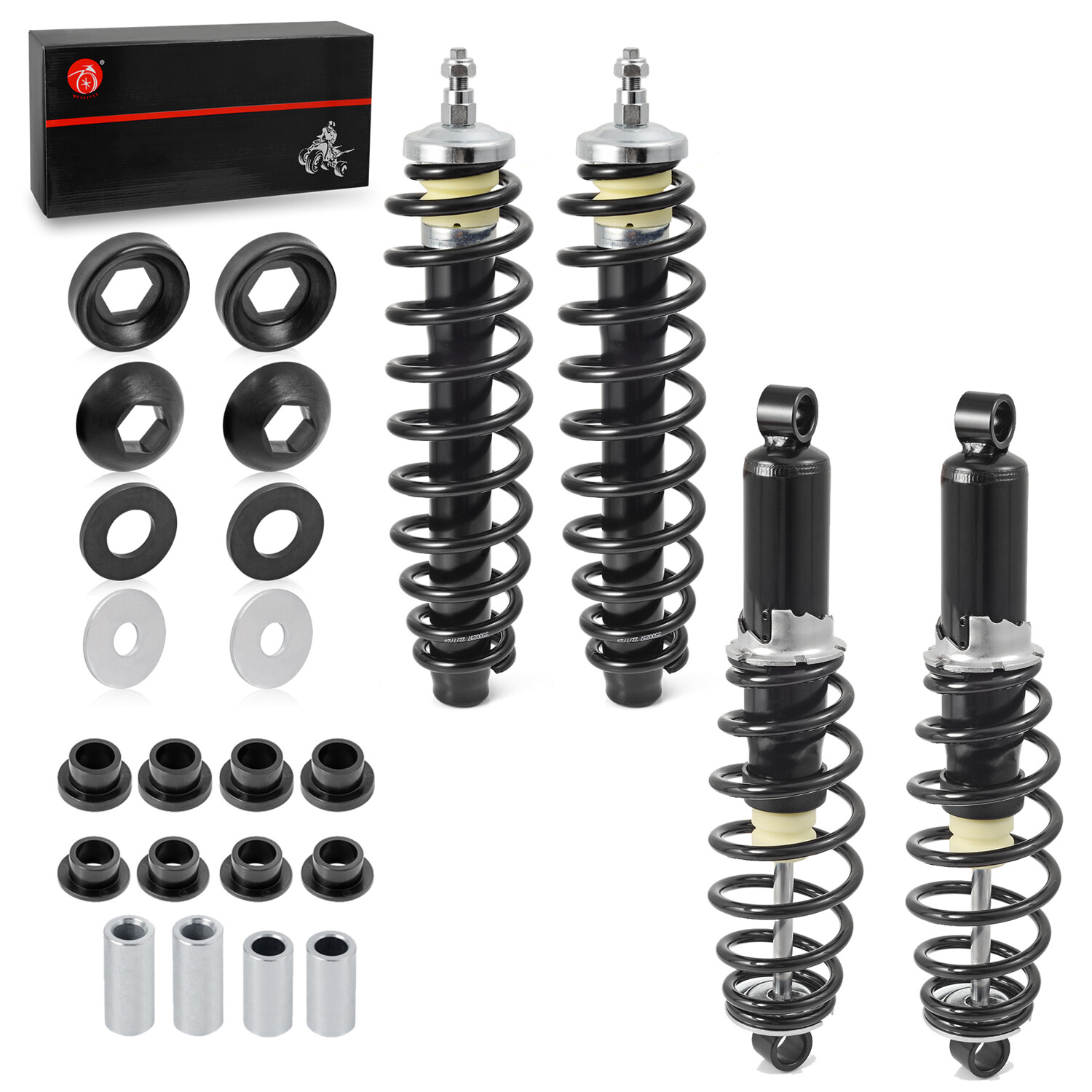 Front Rear Strut Shock Absorbers For Polaris Sportsman 400 450 500 570 700 800