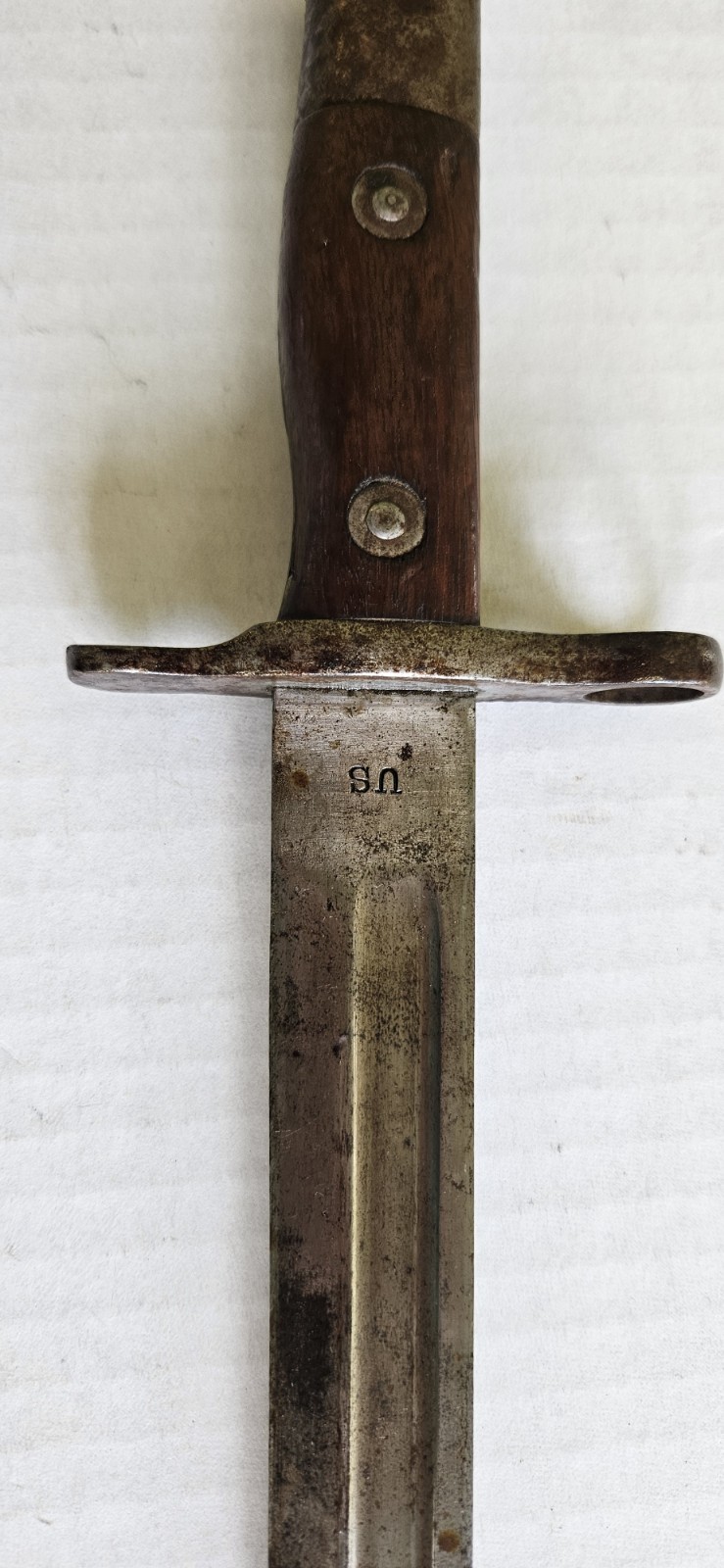 WW1 1902 Bayonet. US W/metal Scabbard. Weapons, Army,