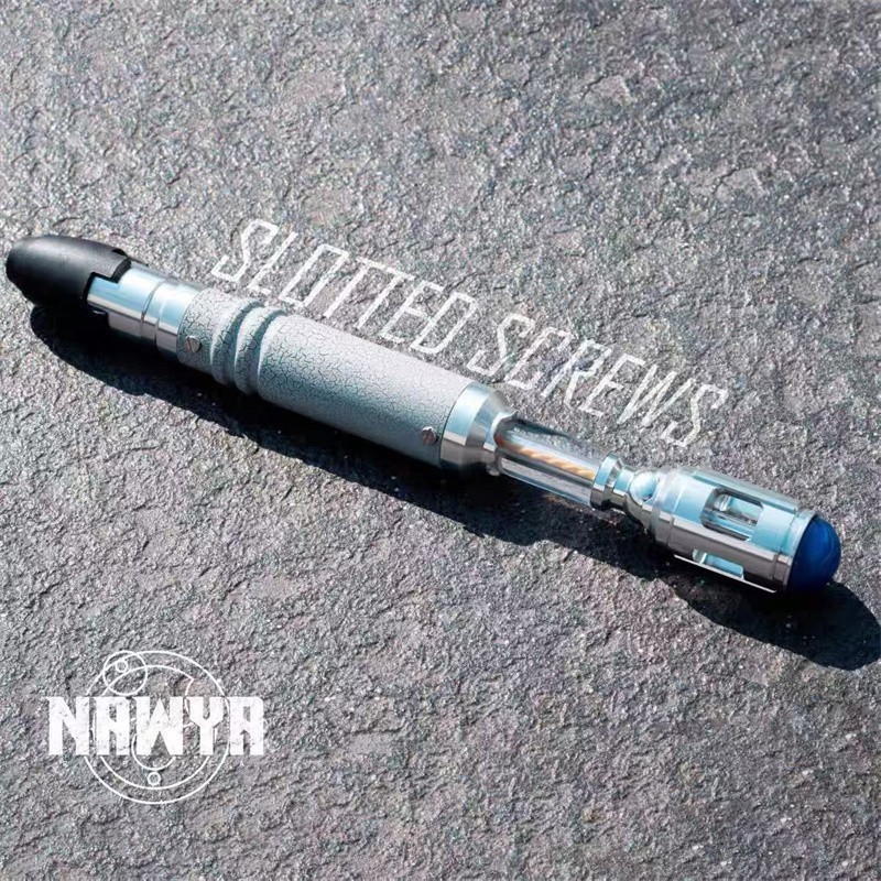 Doctor Who 10th Metal Sonic Screwdriver NAWYA Replica LED Hanheld Cosplay Props