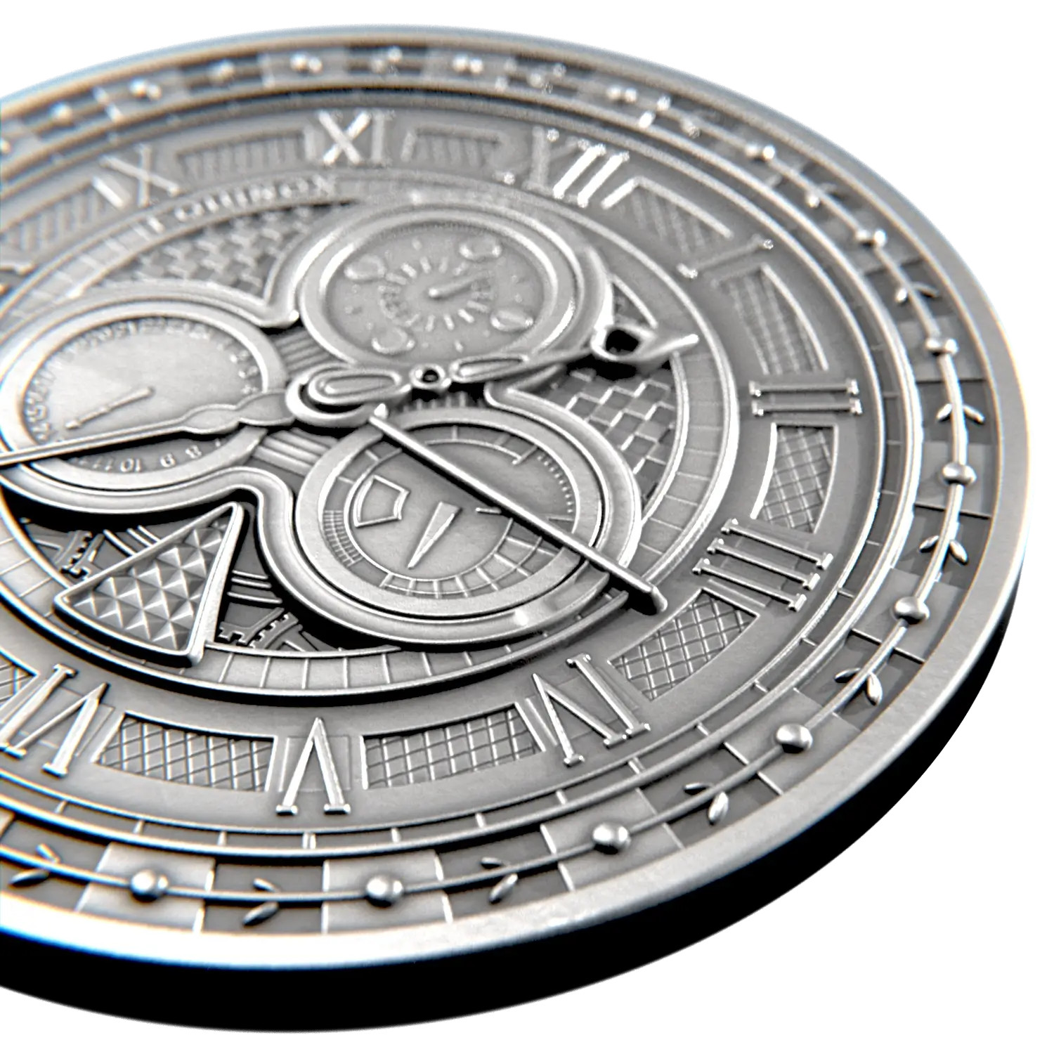 2 Dollars Silver Coin ‘Equinox’ Artistic Cosmic Design, Limited Edition, Art