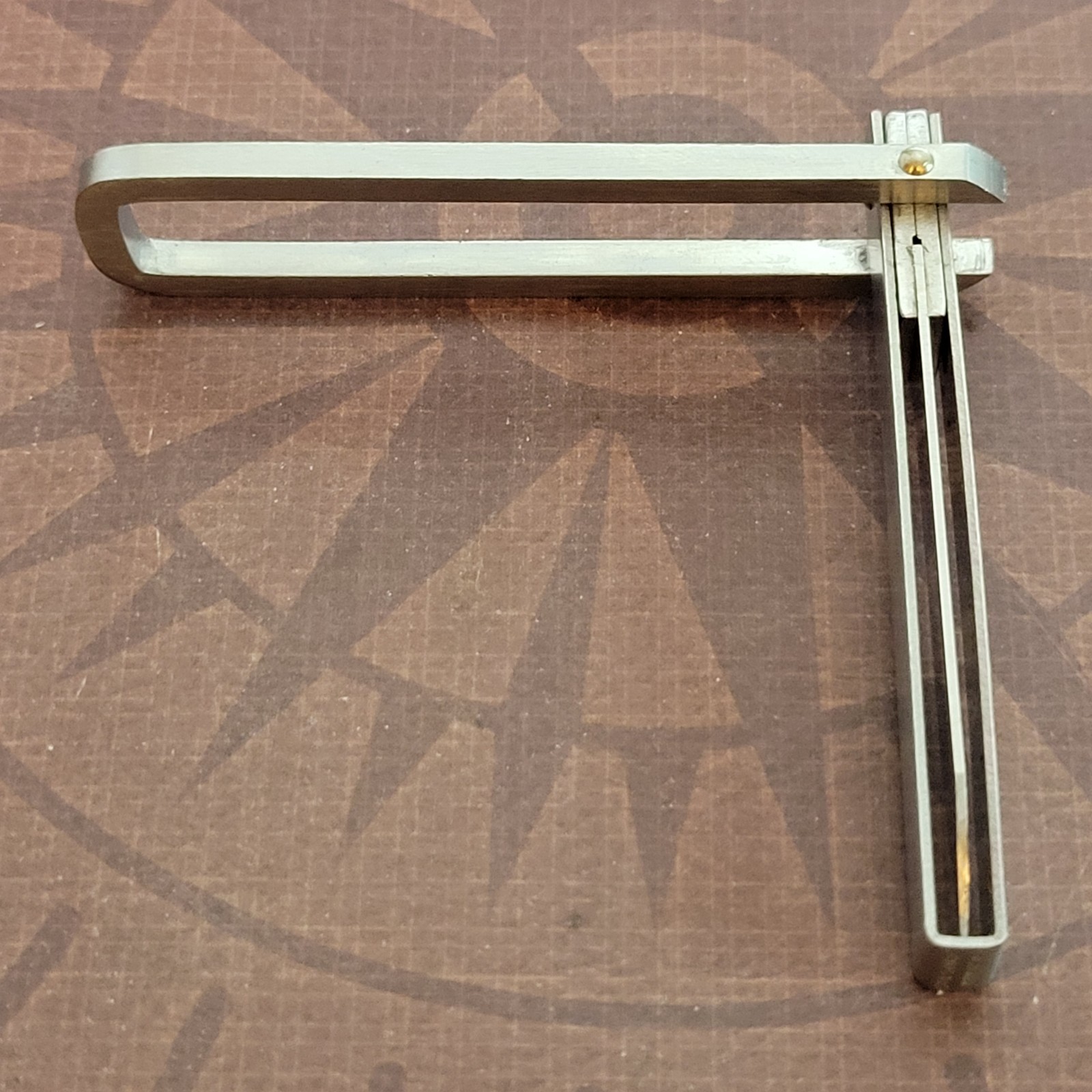 Funny Folder Tri Fold Swinger Knife Bestone, Inc Advertising Best Wishes