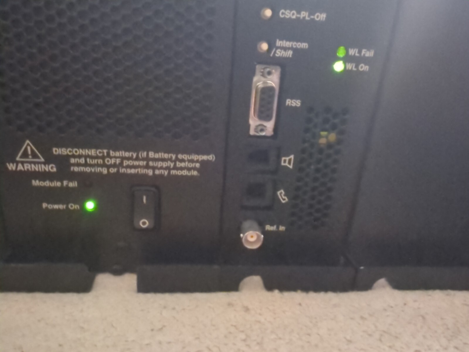 MOTOROLA QUANTAR T5365A BASE STATION RADIO REPEATER 800MHZ 100W