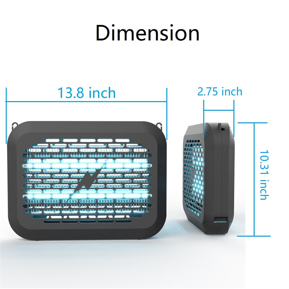 Mosquito Fly Bug Insect Zapper Killer Indoor Outdoor Electronic Light Trap Lamp